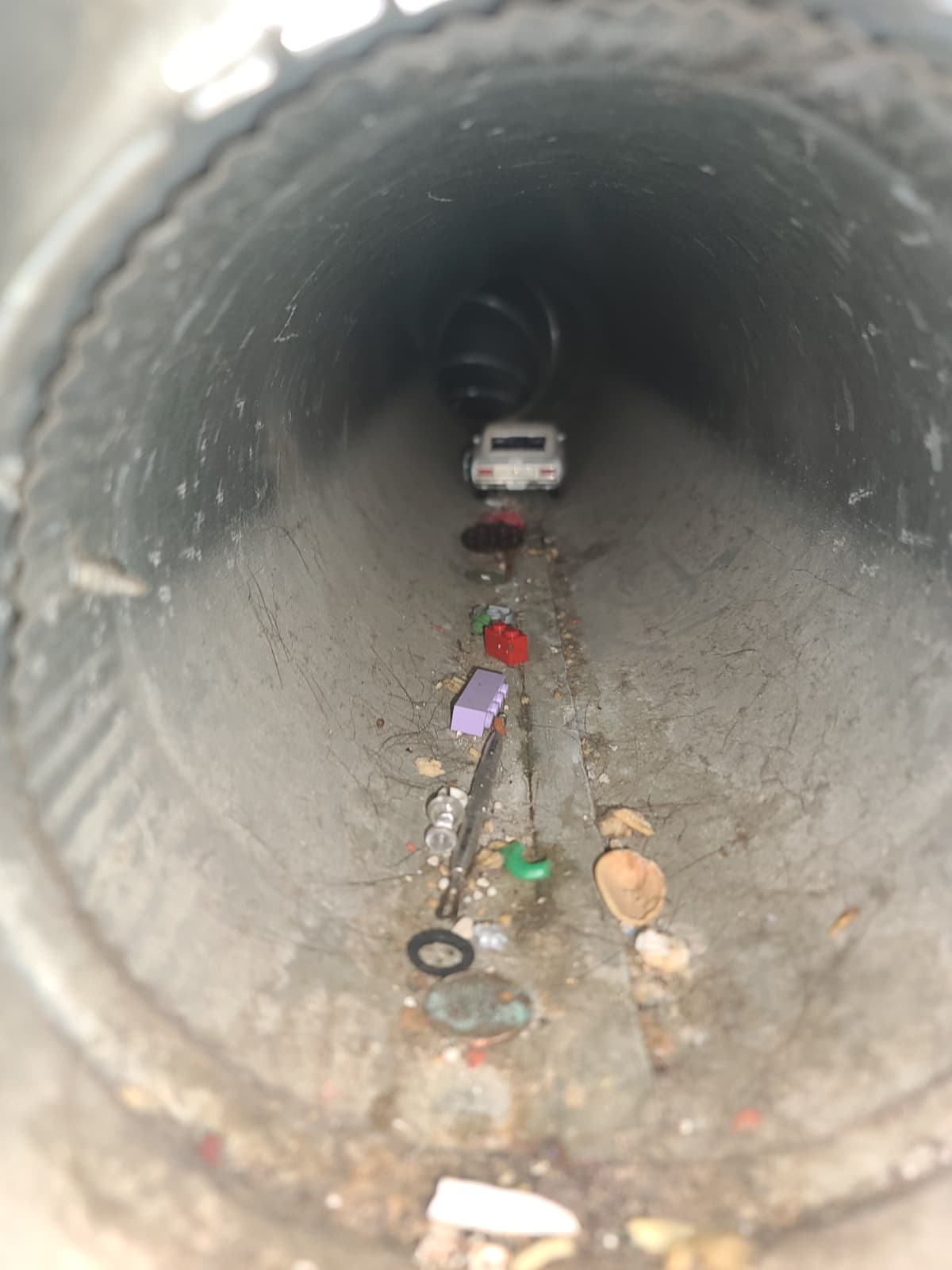 Pet hair and dust mat pulled from HVAC return - Beaverton OR